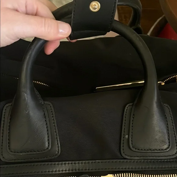 Caraa Black Backpack with Gold Accents - Picture 16 of 16